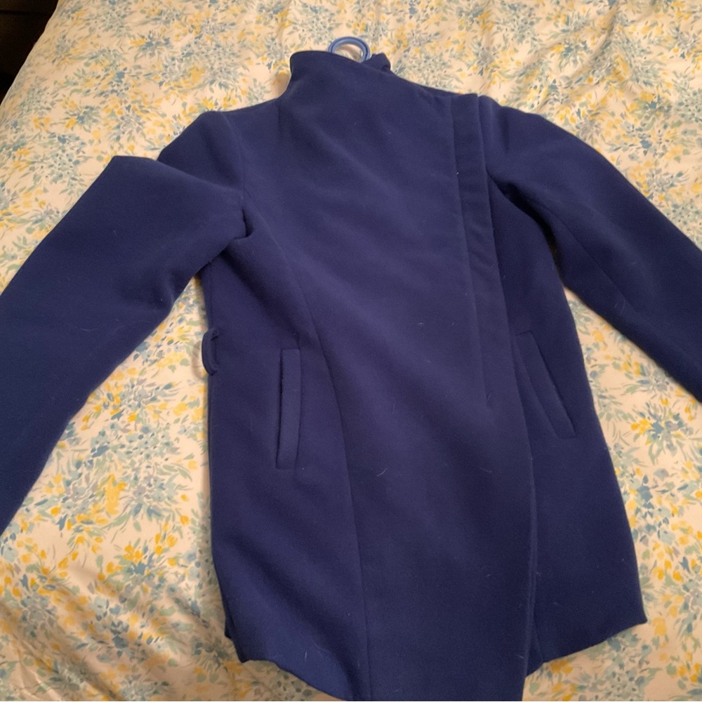 Beautiful Royal CrossZip Winter Coat! Worn only a times.